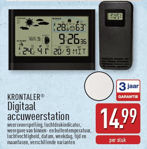 Digitaal accuweerstation