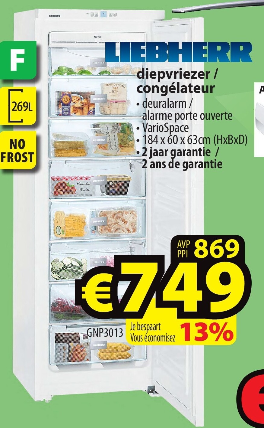 diepvriezer / congélateur