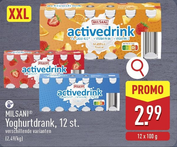Yoghurtdrank, 12st.