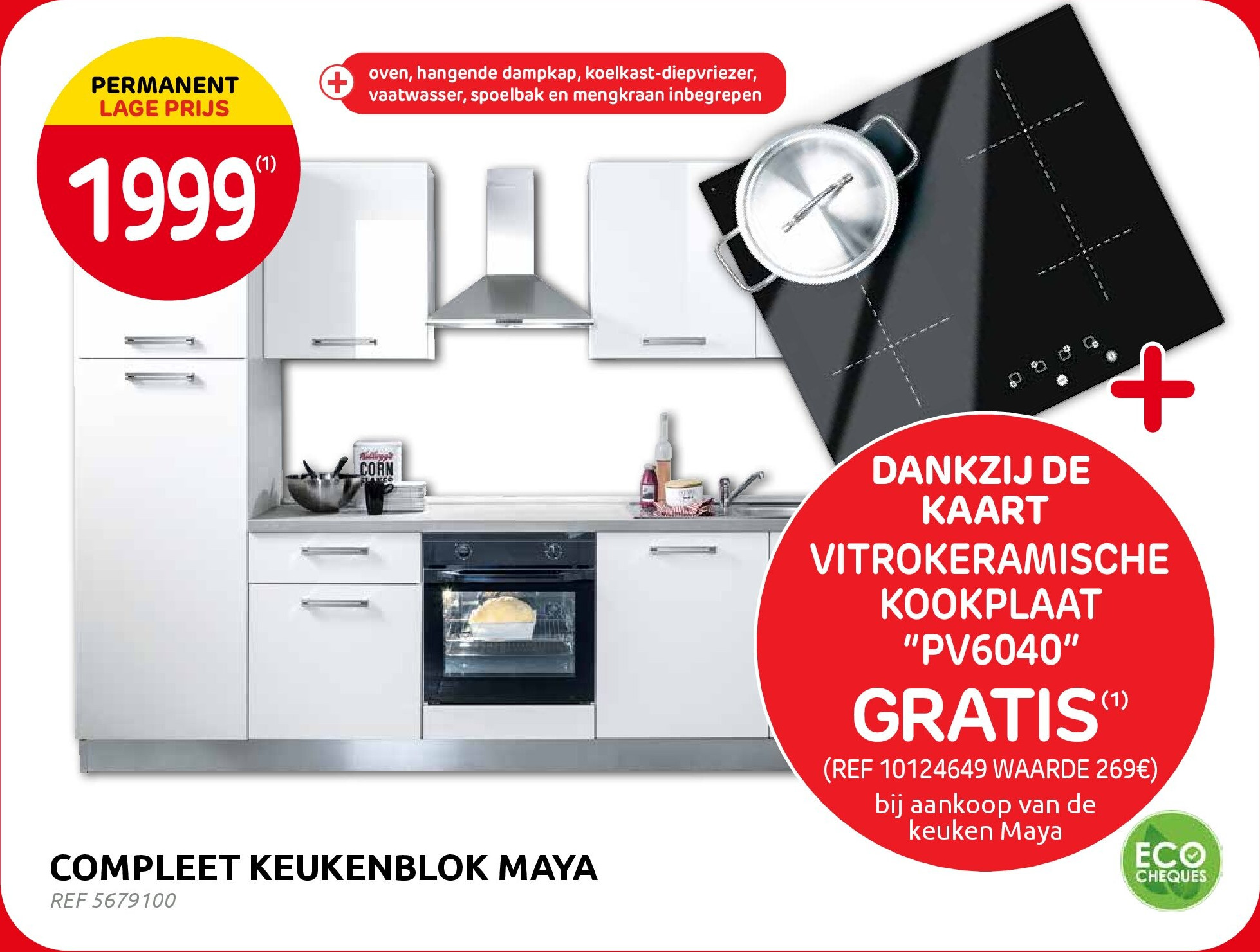 COMPLEET KEUKENBLOK MAYA