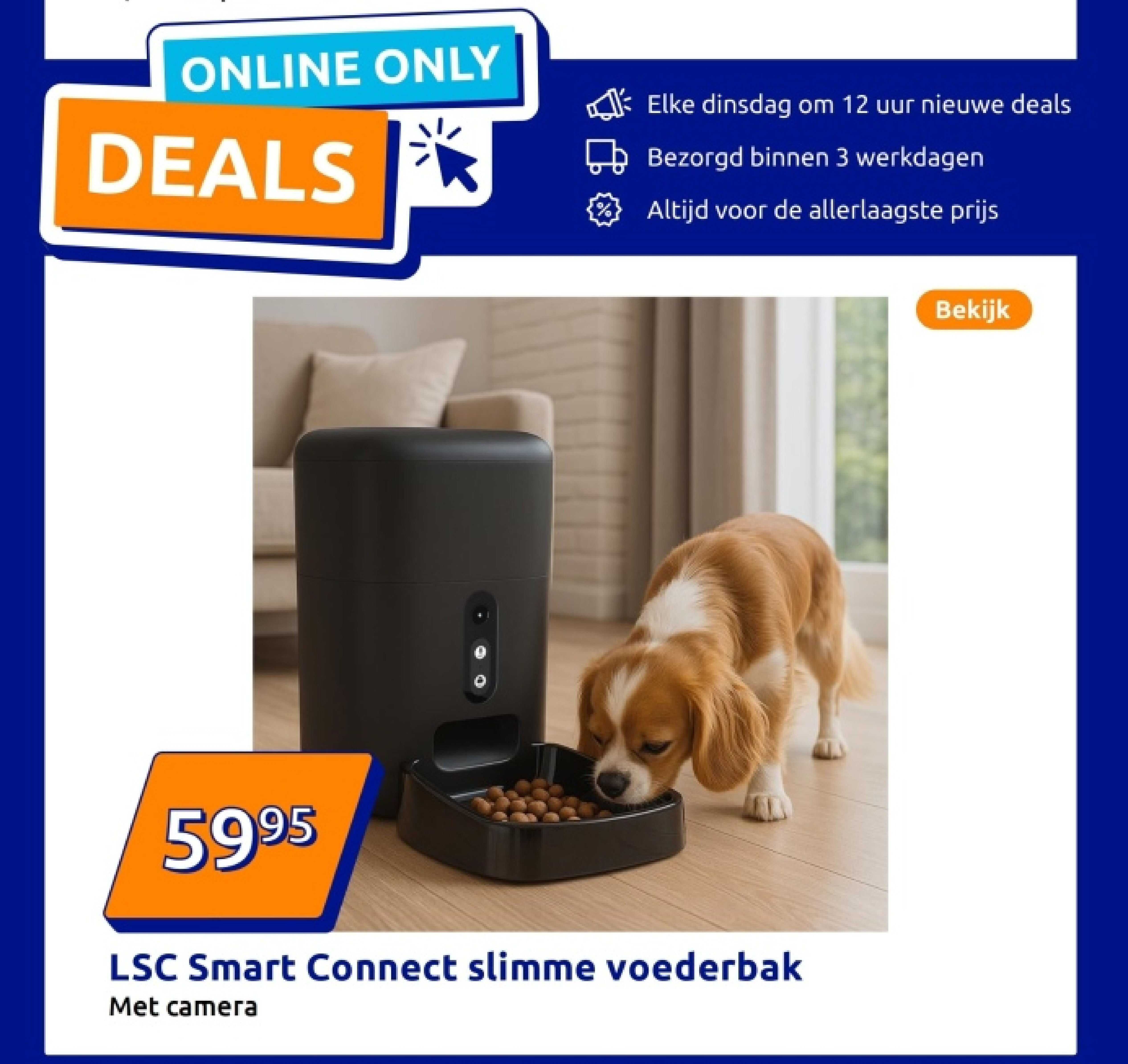 LSC Smart Connect slimme voederbak