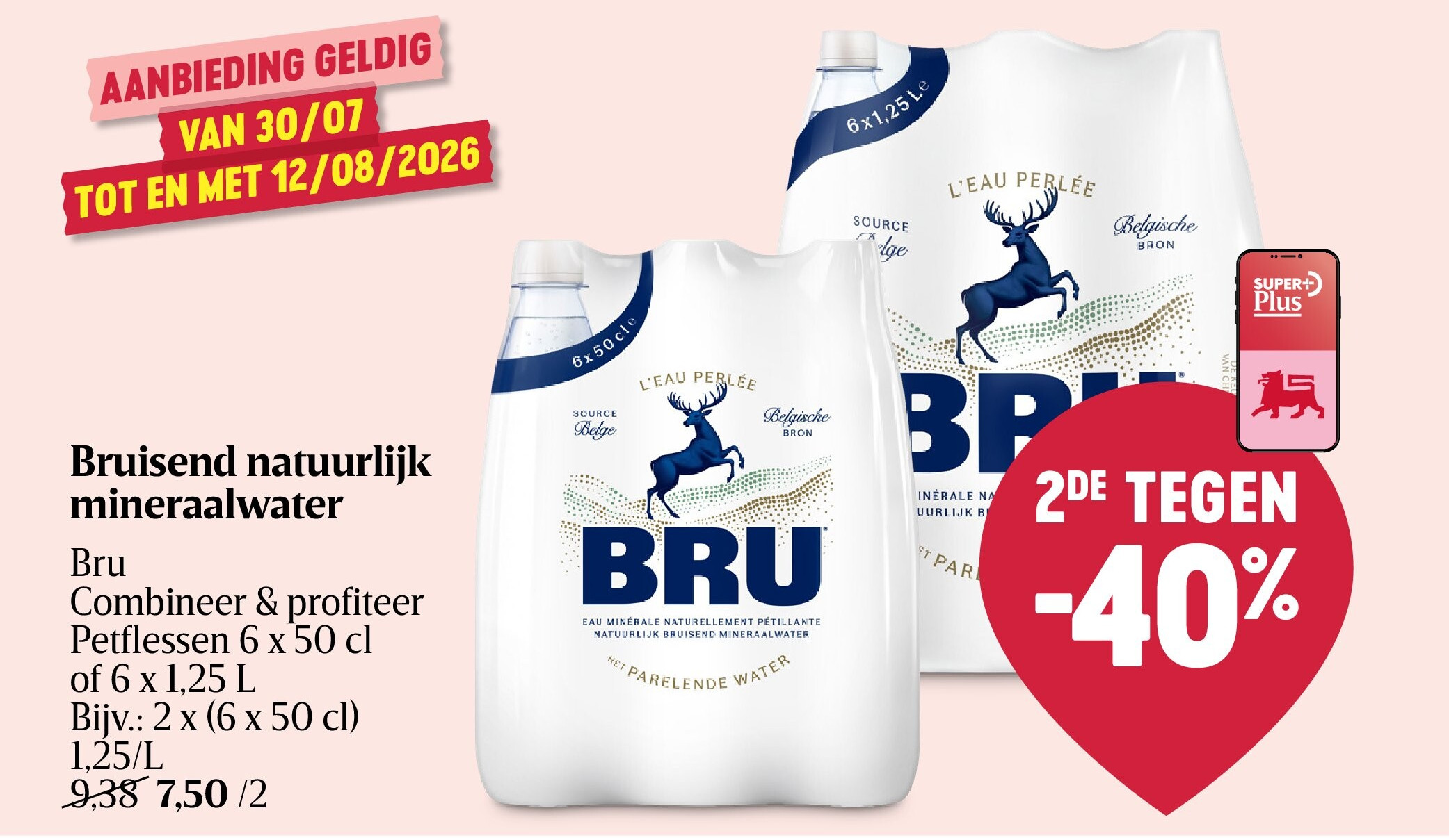 Bruisend natuurlijk mineraalwater
