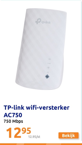 TP-link wifi-versterker AC750