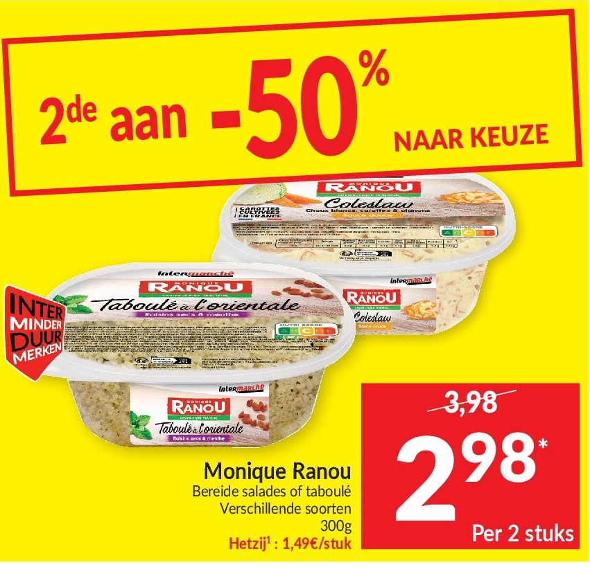 Monique Ranou Bereide salades of taboulé