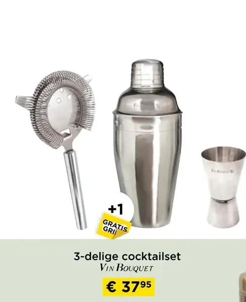 3-delige cocktailset