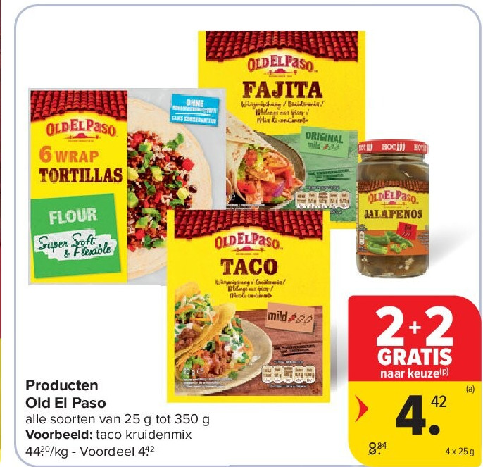 Producten Old El Paso