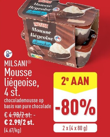 Mousse liégeoise, 4st.