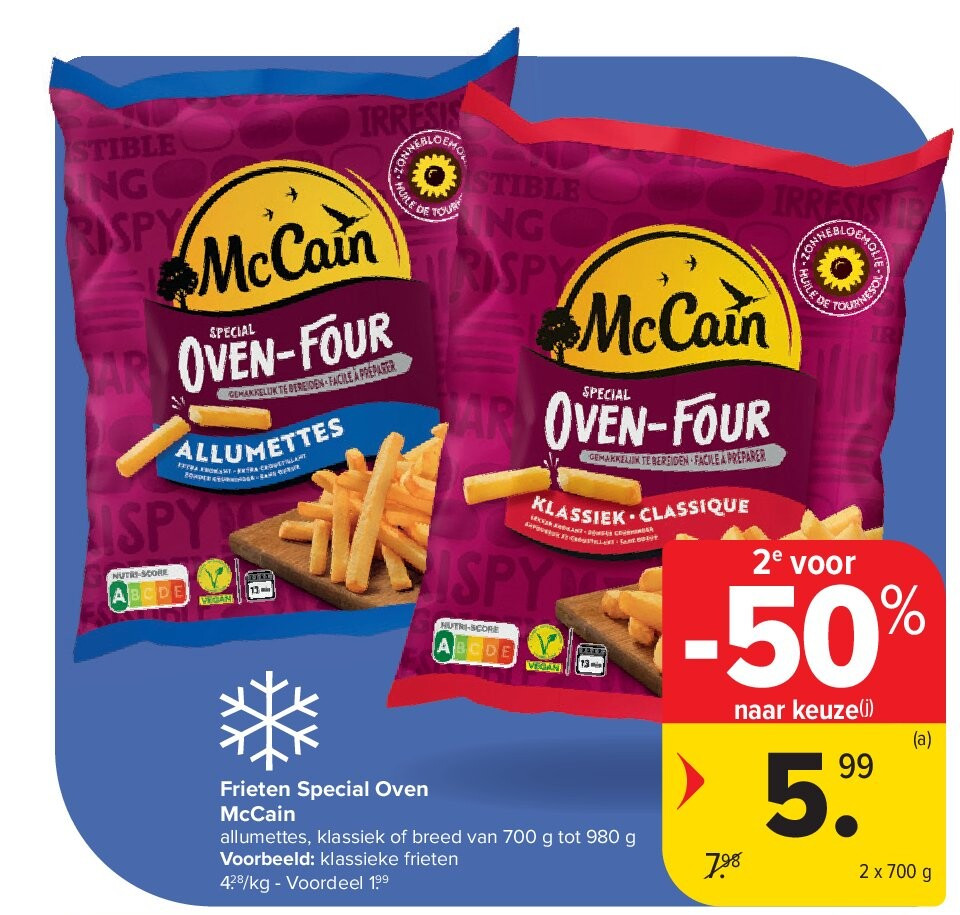 Frieten Special Oven McCain