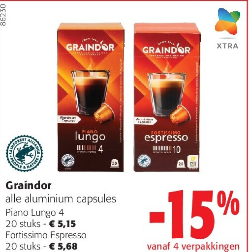 Graindor Piano Lungo 4 20 stuks