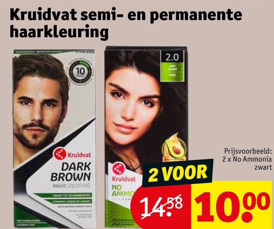 Kruidvat semi- en permanente haarkleuring
