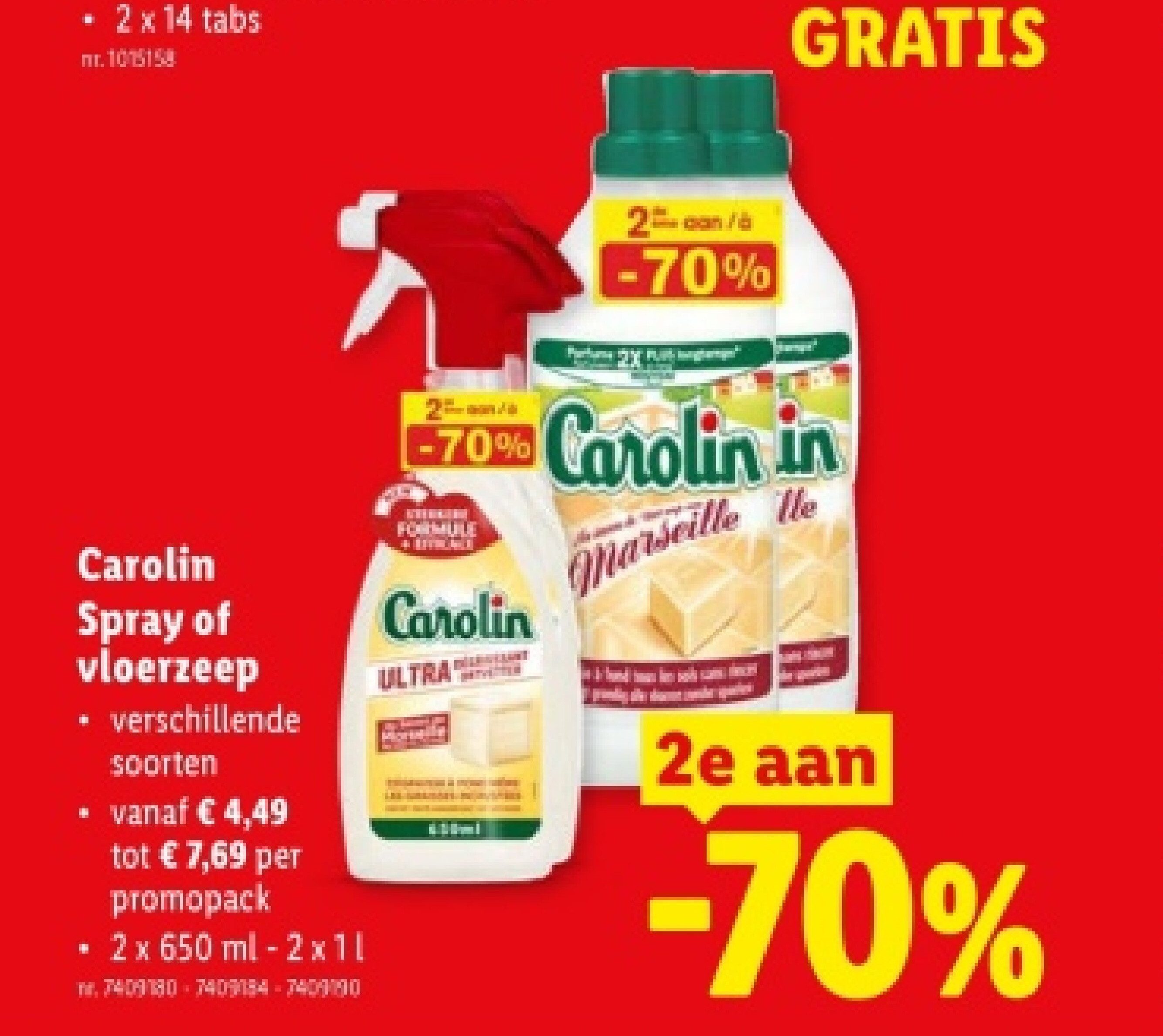 Spray of vloerzeep
