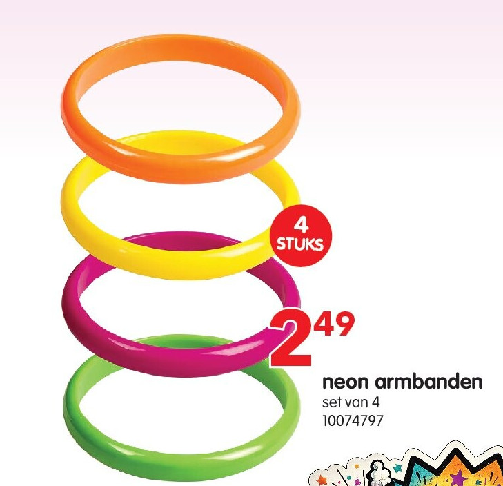neon armbanden