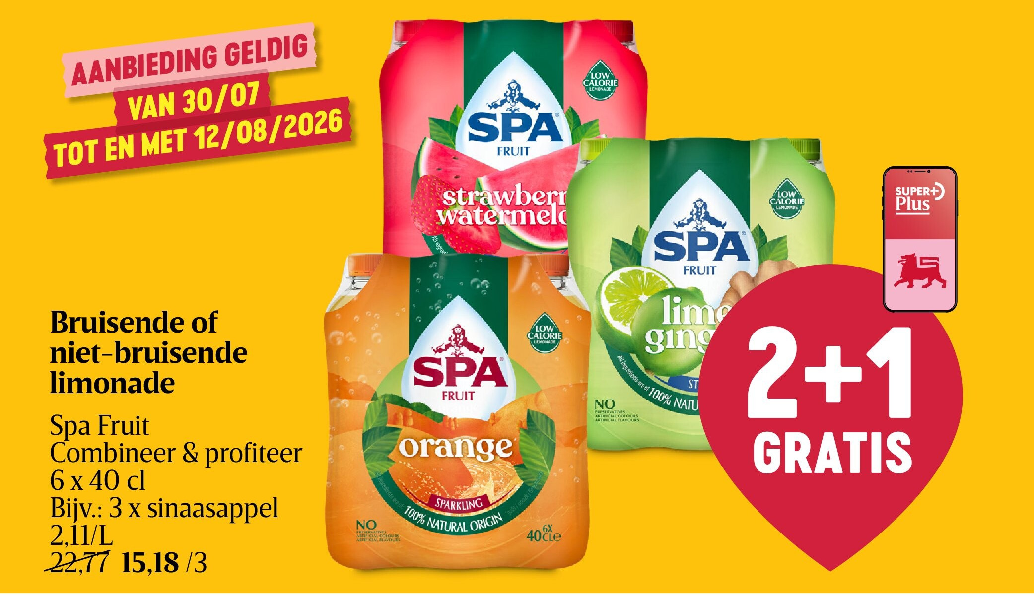 Bruisende of niet-bruisende limonade