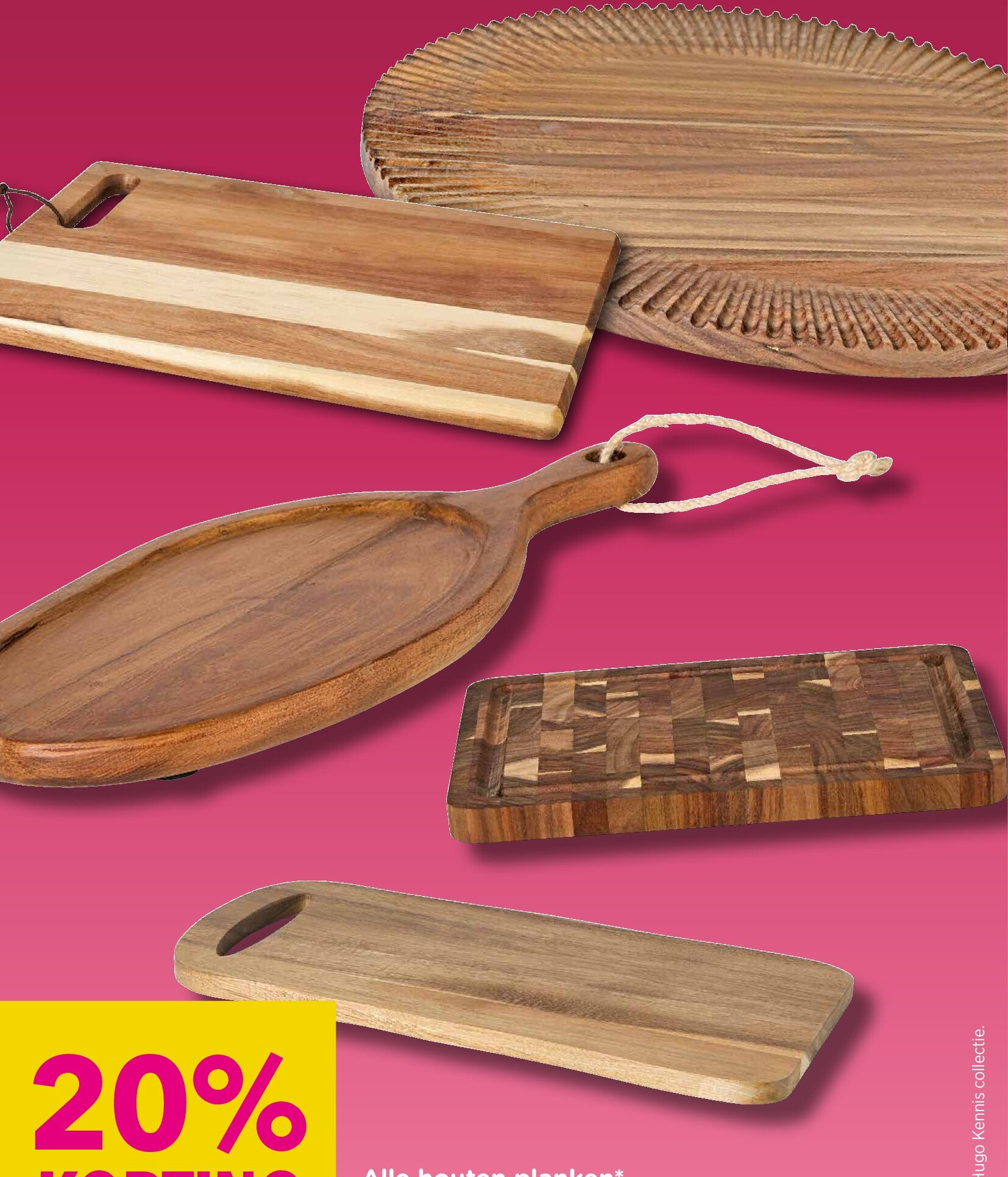 Alle houten planken