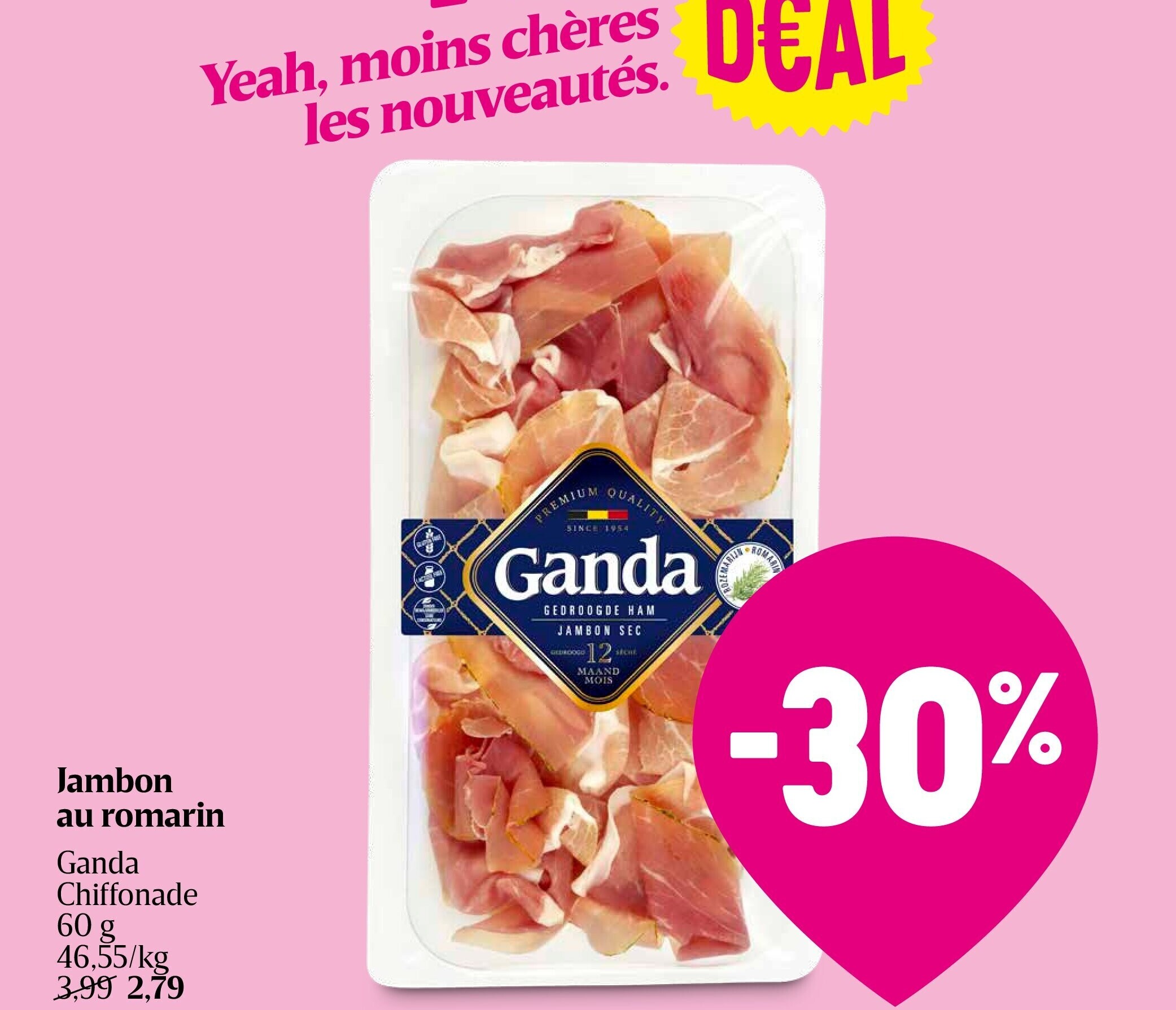 Jambon au romarin
