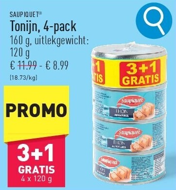Tonijn, 4-pack