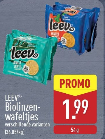 Biolinzen­ wafeltjes