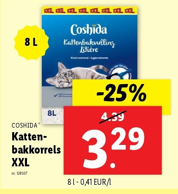 Kattenbakkorrels XXL