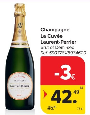 Champagne La Cuvée Laurent-Perrier