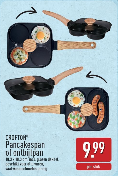 Pancakespan of ontbijtpan