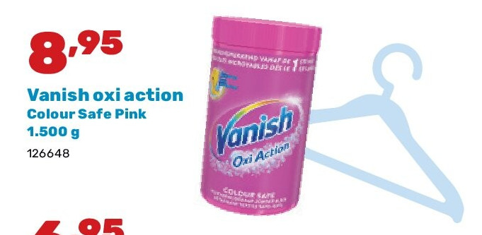 Vanish oxi action Colour Safe Pink 1.500 g