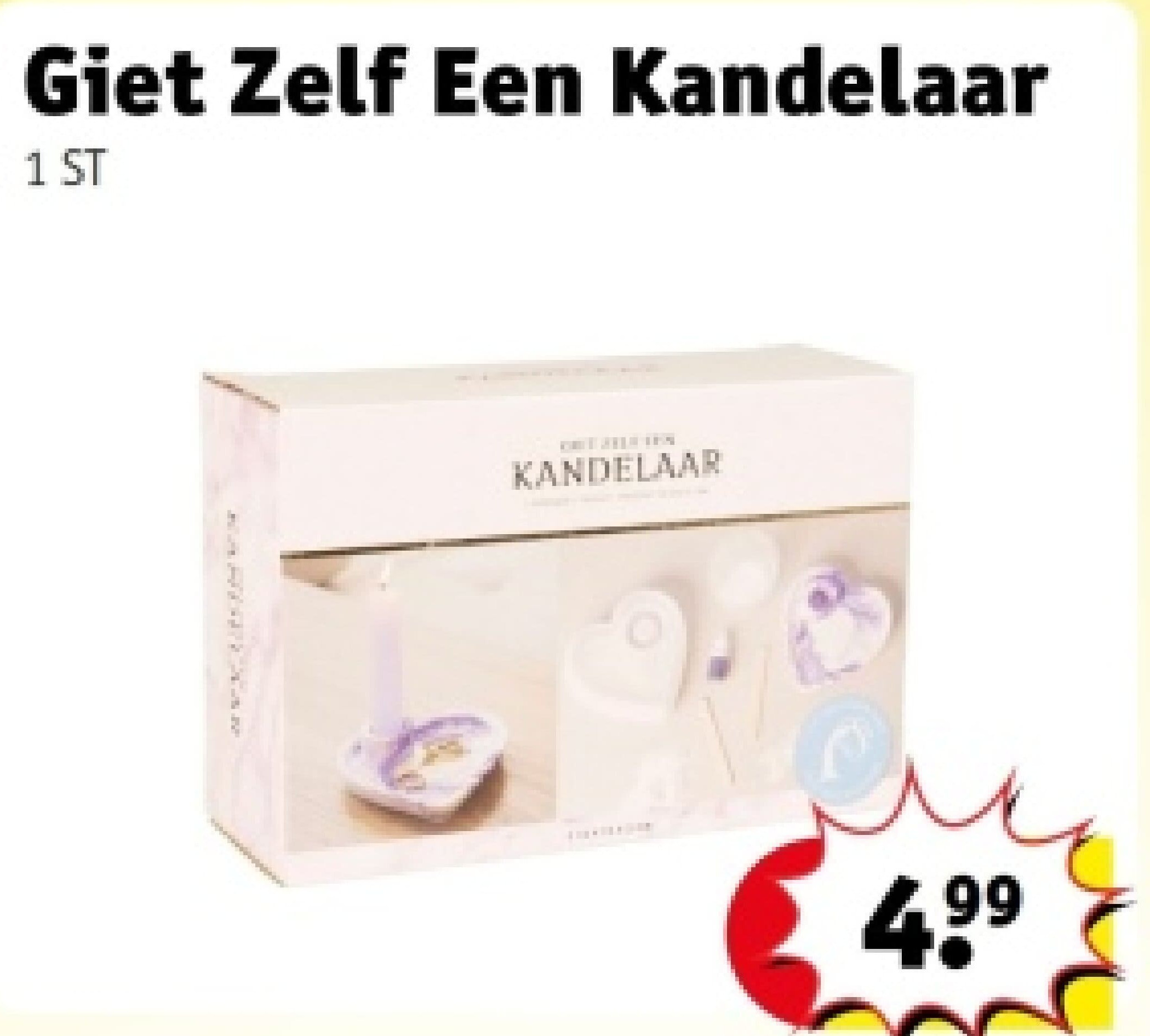 Giet Zelf Een Kandelaar