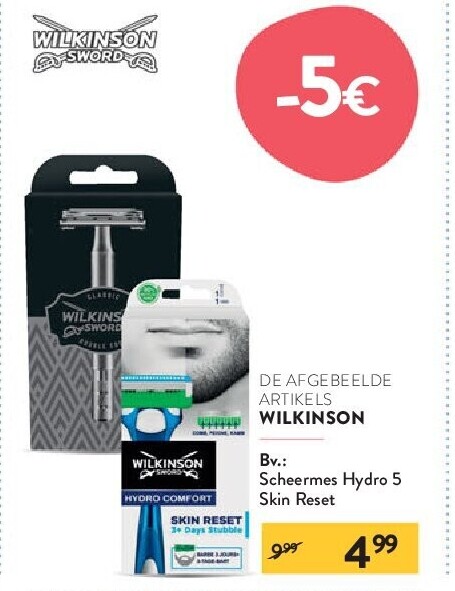 WILKINSON Scheermes Hydro 5 Skin Reset