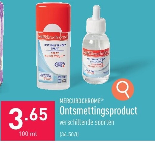 Ontsmettingsproduct