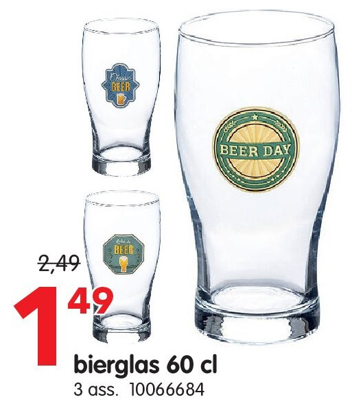 bierglas 60 cl
