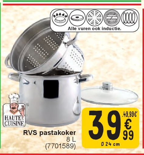 RVS pastakoker