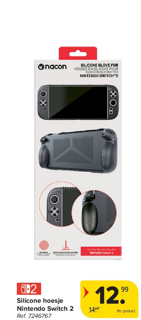 Silicone hoesje Nintendo Switch 2