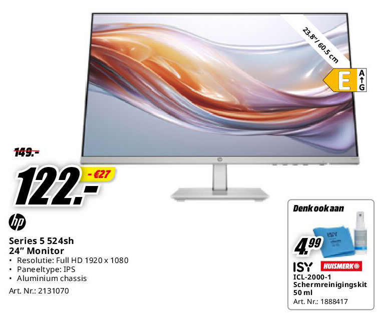 Hp Series 5 524sh 24” Monitor