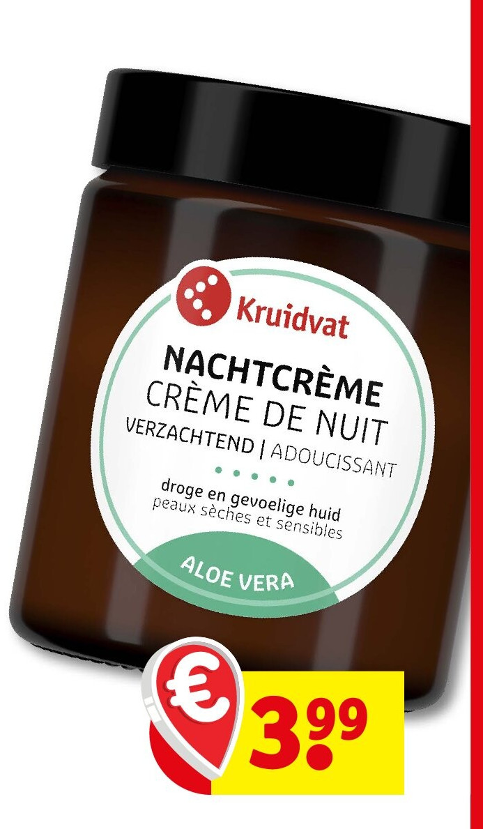 Kruidvat Sensitive Nachtcrème