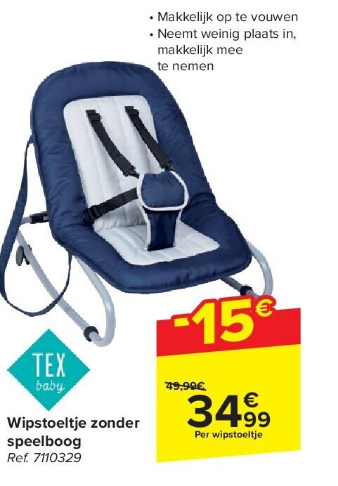 Wipstoeltje zonder speelboog