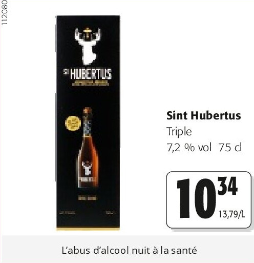 Sint Hubertus Triple 7,2 % vol 75 cl