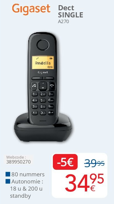 Dect SINGLE A270