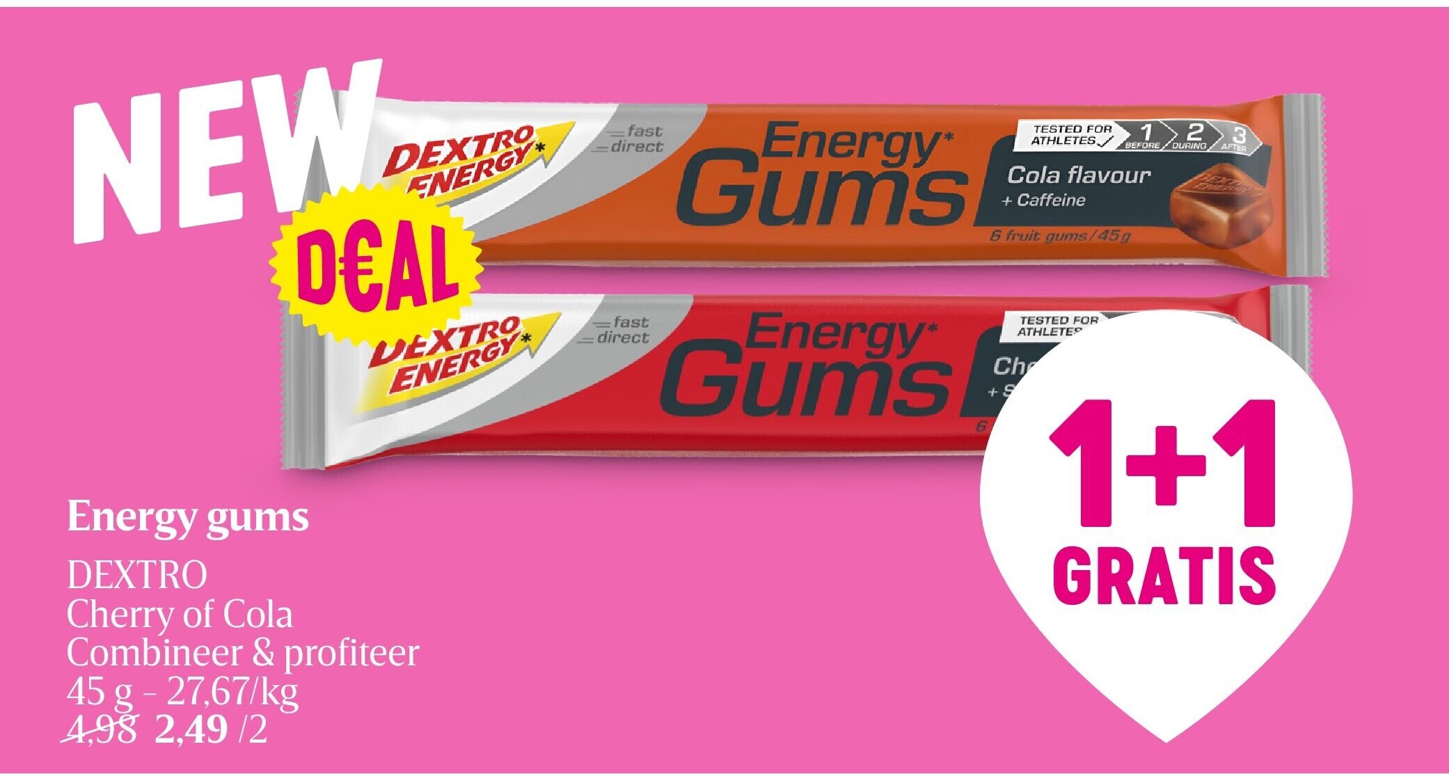 Energy gums