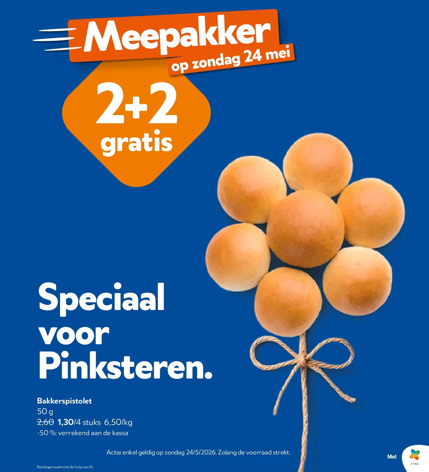 Bakkerspistolet 50 g