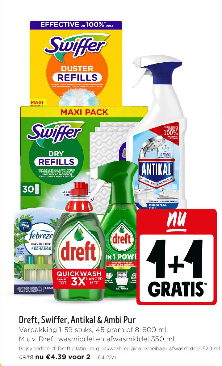 Dreft, Swiffer, Antikal & Ambi Pur