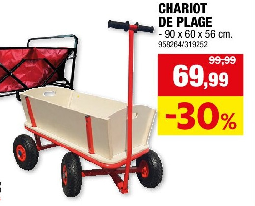 CHARIOT DE PLAGE