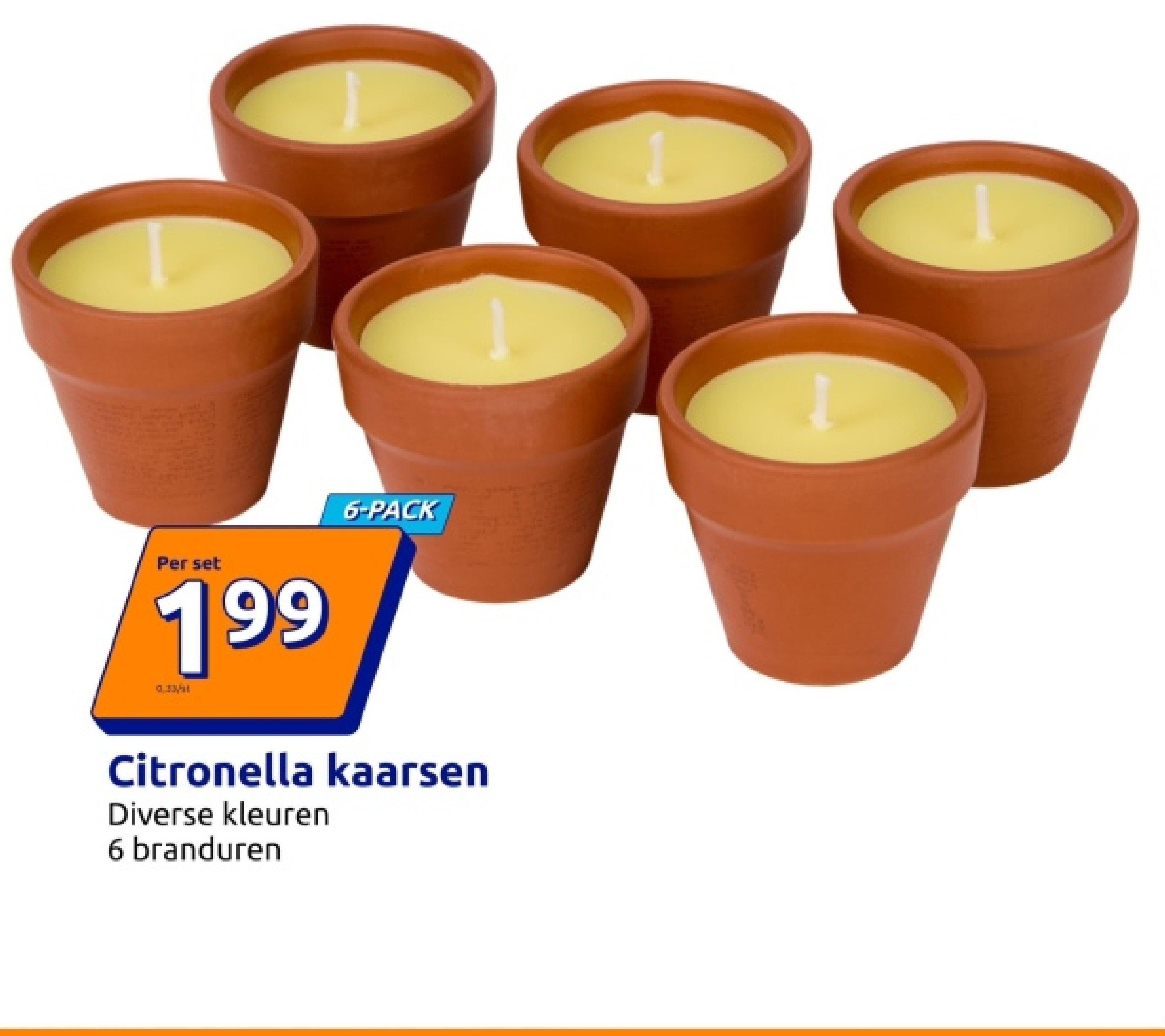 Citronella kaarsen