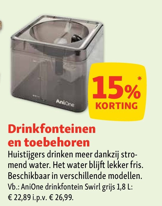 Drinkfonteinen en toebehoren