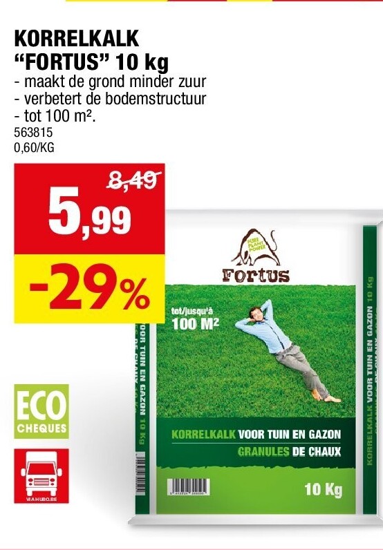 KORRELKALK “FORTUS” 10 kg