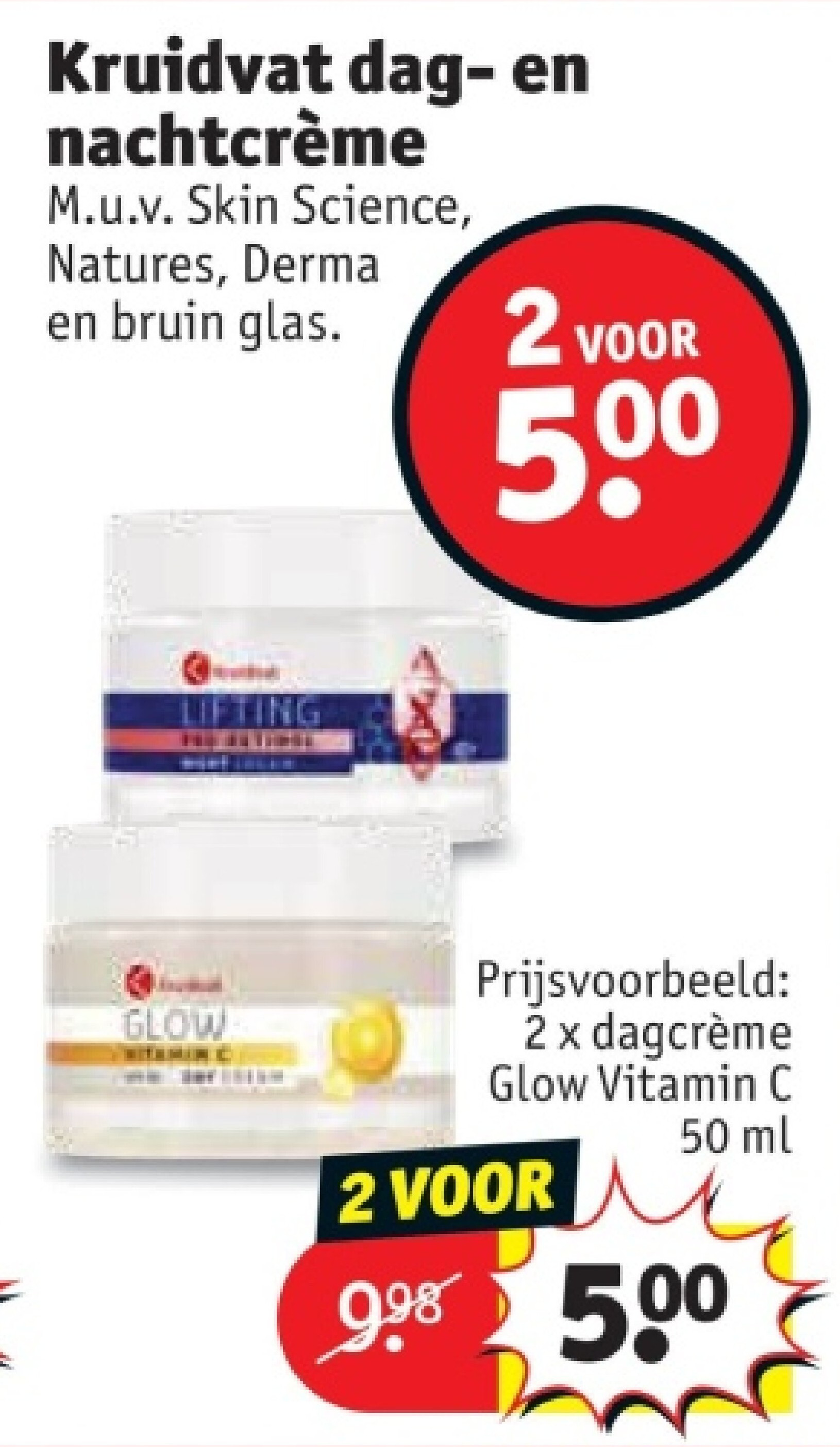 Kruidvat dag- en nachtcrème