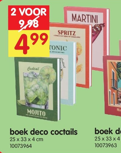 boek deco coctails