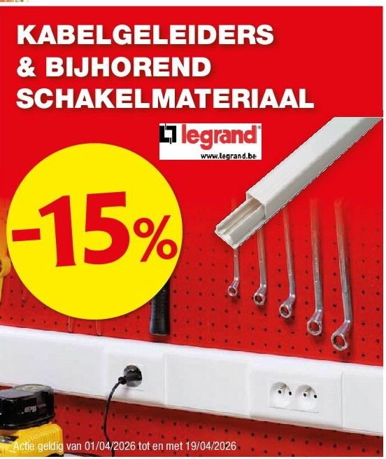 KABELGELEIDERS & BIJHOREND SCHAKELMATERIAAL