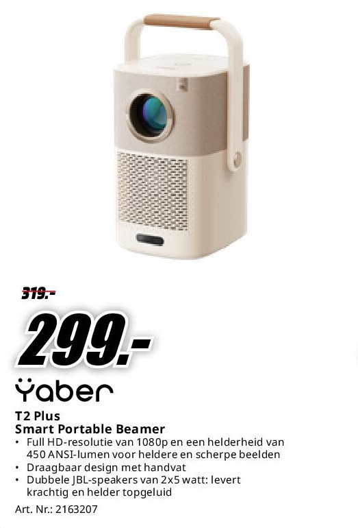 T2 Plus Smart Portable Beamer