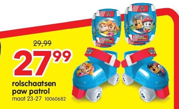 rolschaatsen paw patro