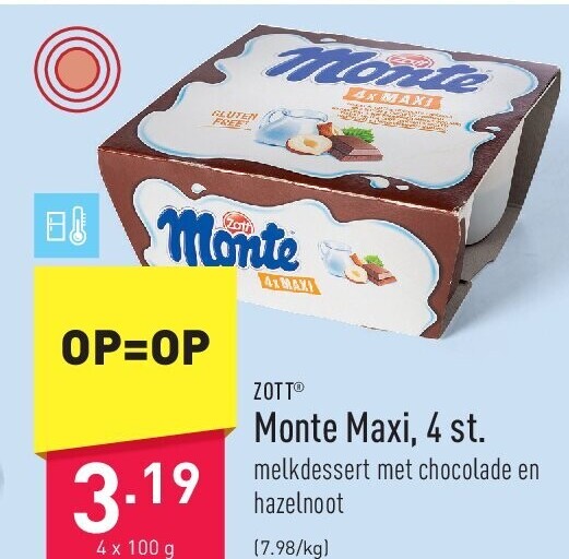 Monte Maxi, 4 st.