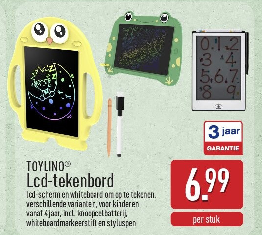 Lcd-tekenbord